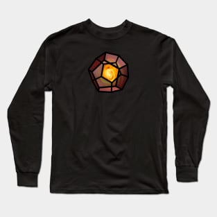 Galaxy space geometry concept: Platonic solid Long Sleeve T-Shirt